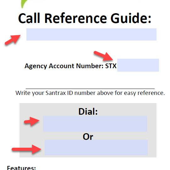 call reference guide tutorial